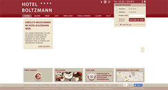 Desktop Screenshot of hotelboltzmann.at